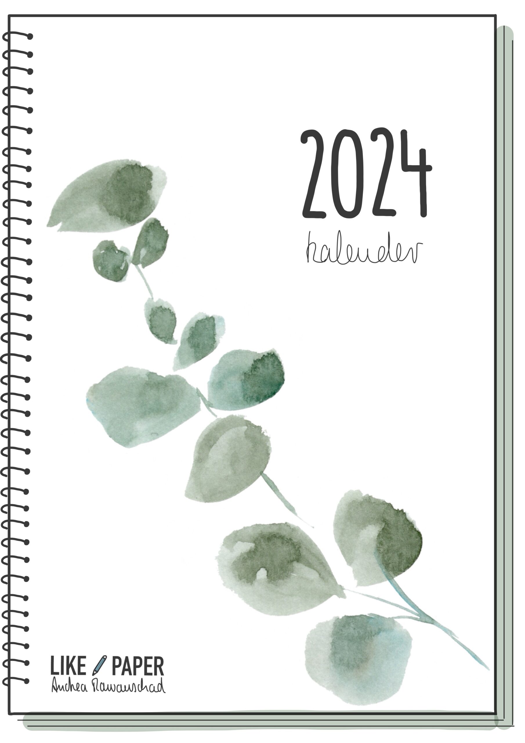 LIKE PAPER KalenderBlanko 2024-1