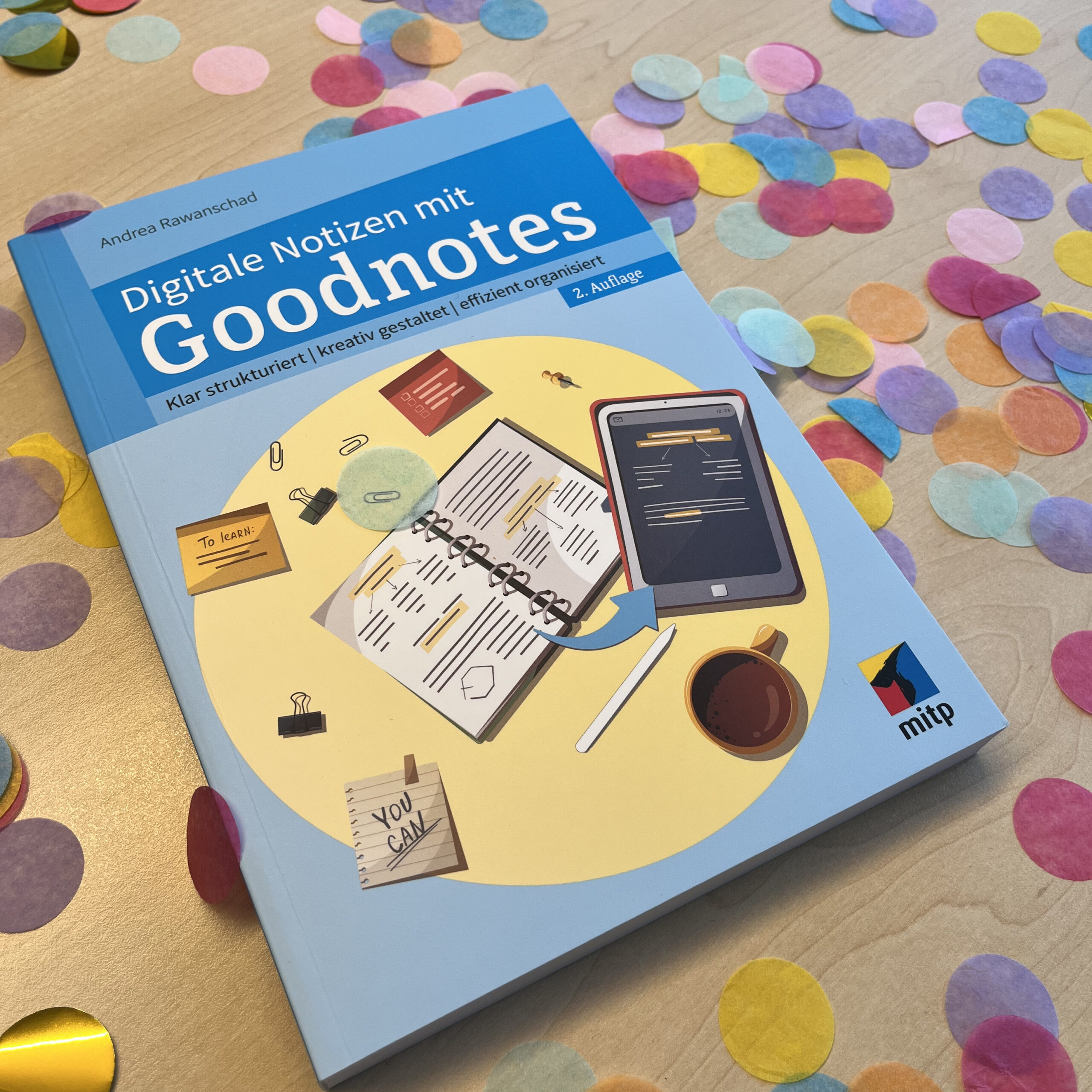 Buchcover Digitale Notizen mit Goodnotes